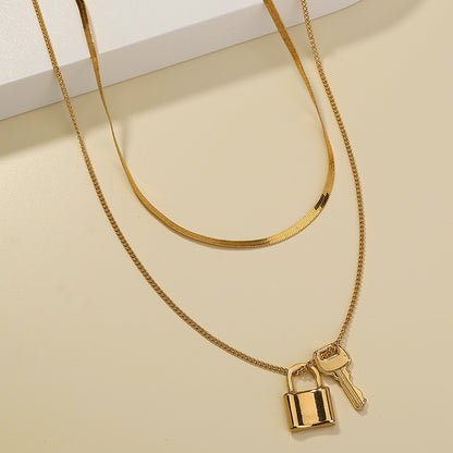 Key To My Heart Multi-Layer Necklace