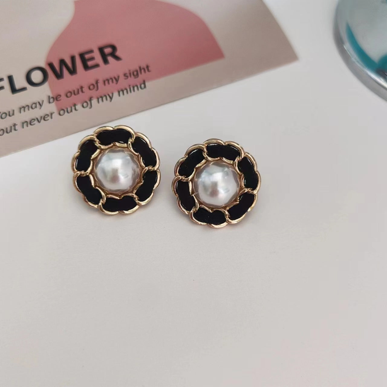 Tiffany Sterling Silver Pearl Studs