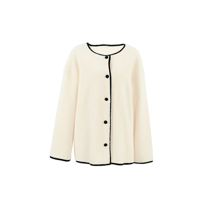 Cover Me Up Beige Button Up Coat