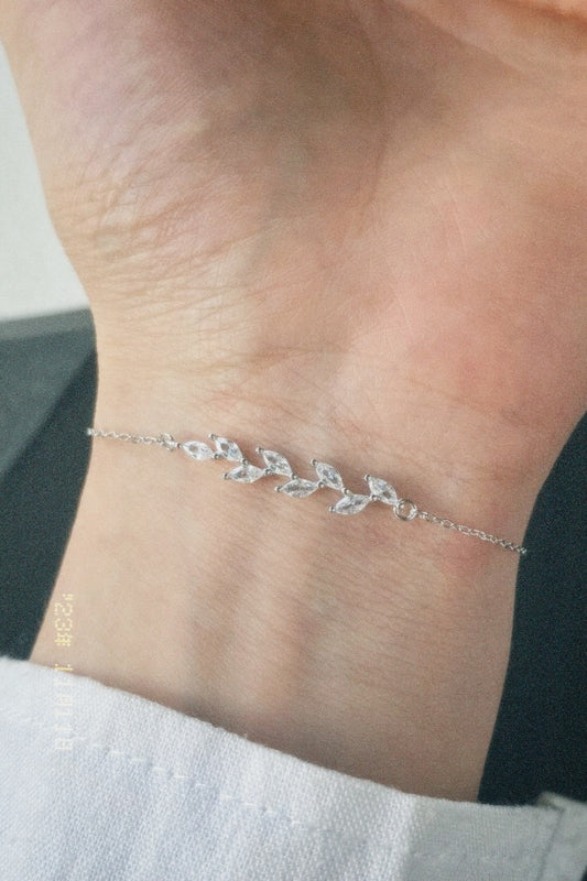 Ivy Dainty Sterling Silver Bracelet