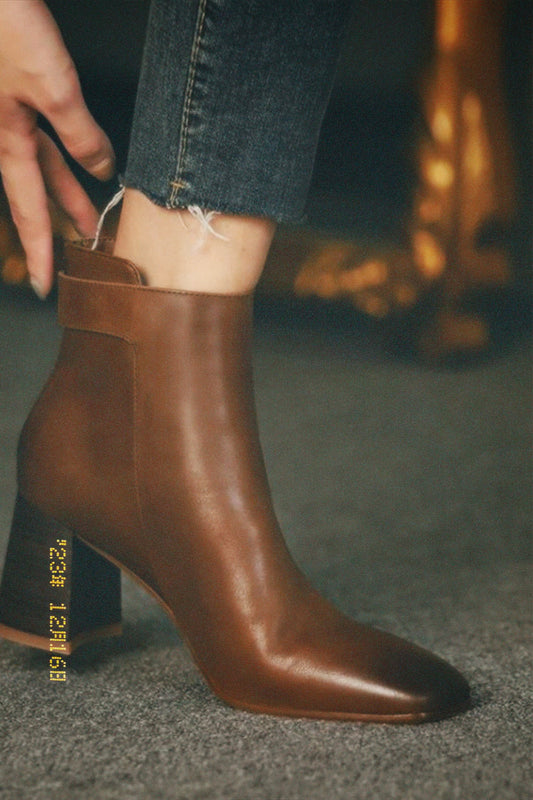 Hittin' the Streets Chunky Ankle Boots