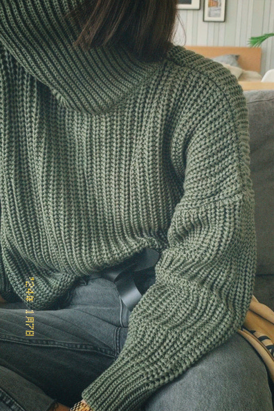 Bookworm Turtleneck Sweater