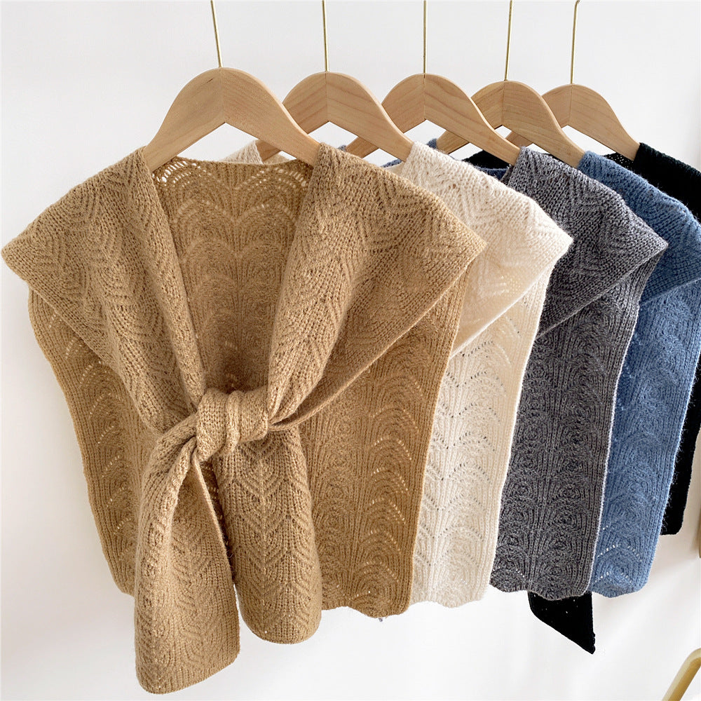 Tee Time Knotted Knit Wool Thin Sweater